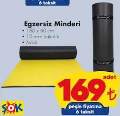 SLAZENGER EGZERSİZ MİNDERİ